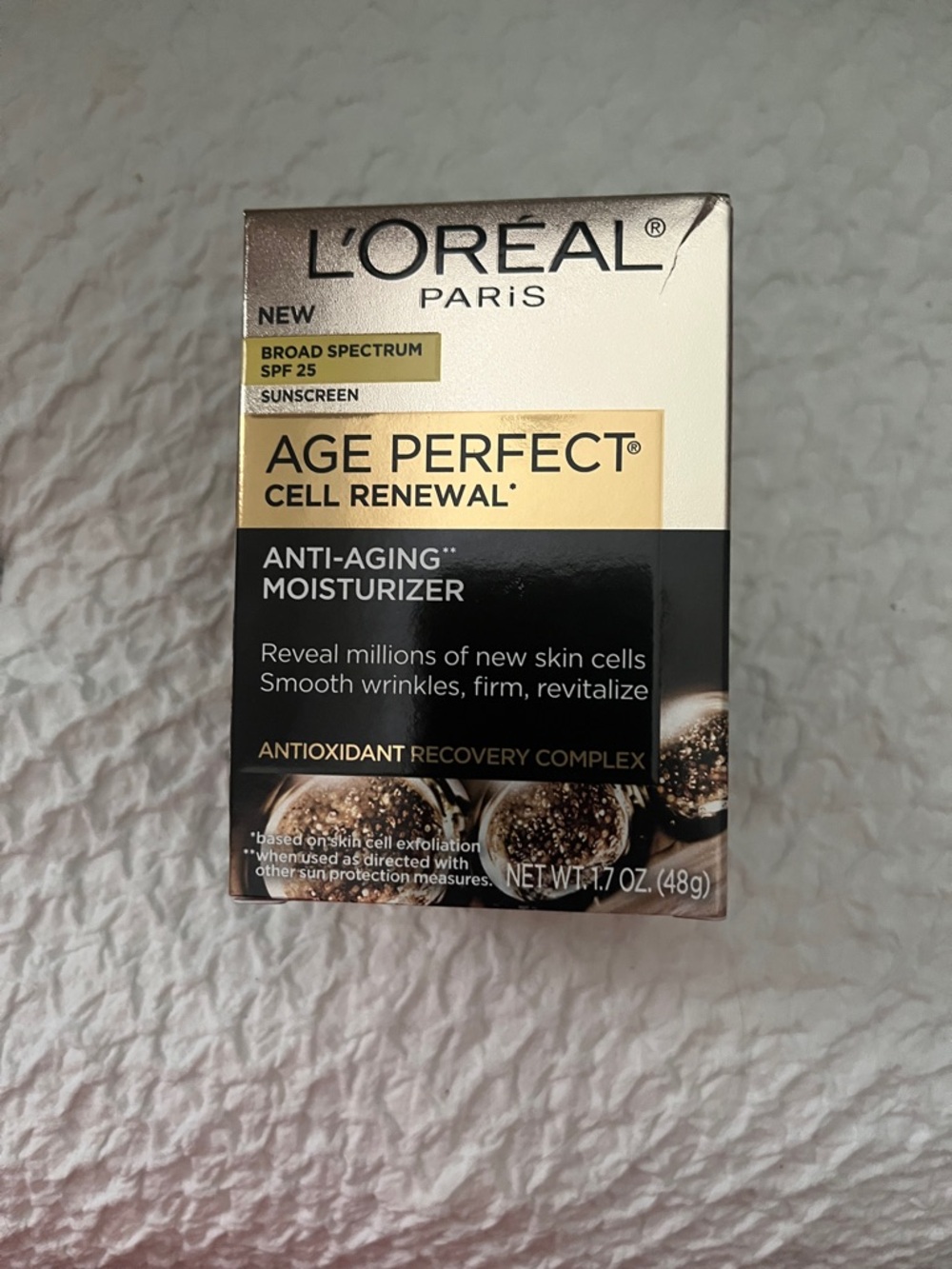 NWT L’Oréal Age Perfect Cell Renewal Moisturizer
